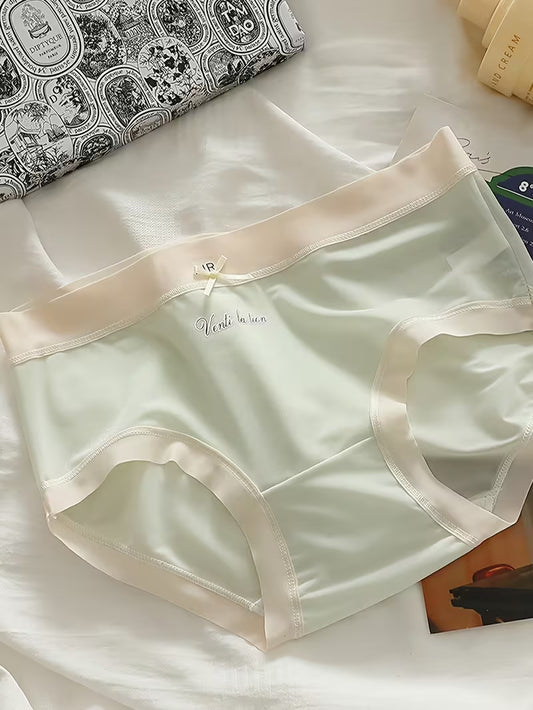 Womenās Air Ventilation Mid-Waist Panties ā Pack of 5 | Soft Stretch Breathable Briefs | Everyday Comfort Underwear