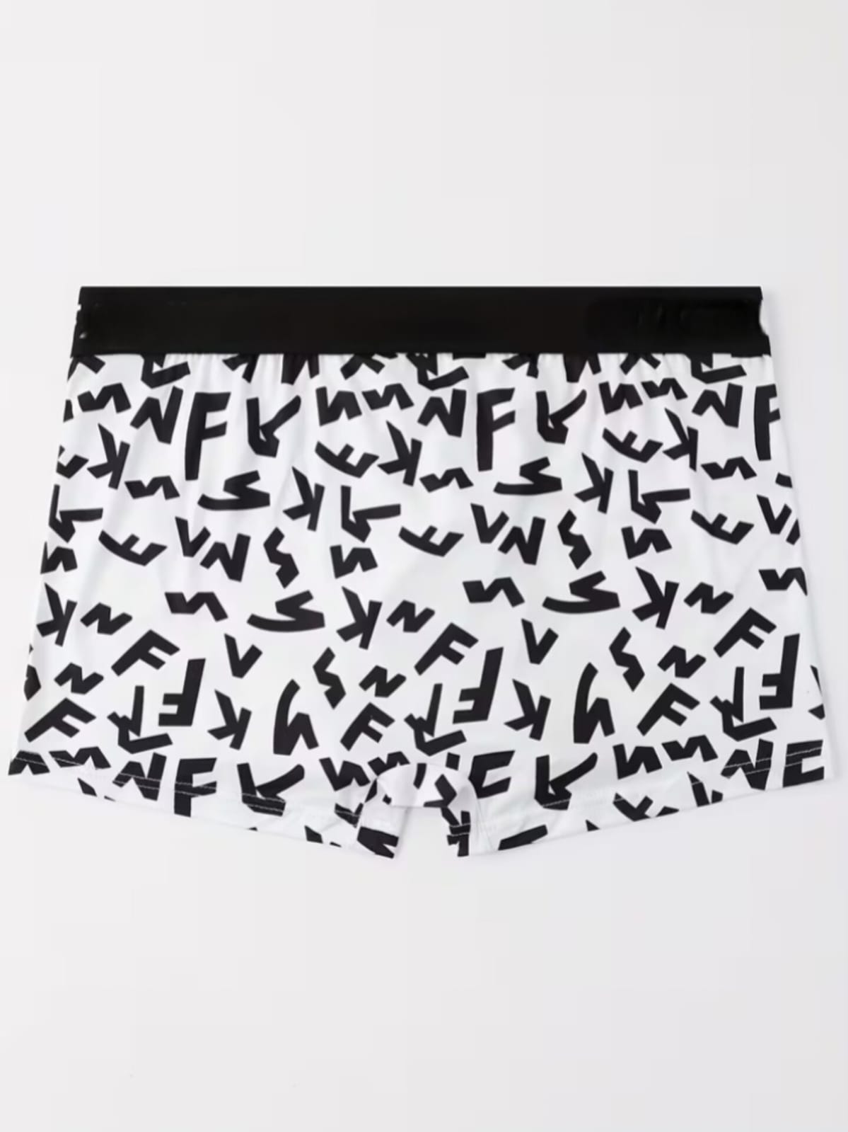 ZENVA Premium Men's Boxer Briefs โ White & Black Printed Stretch Trunks | Ultra Soft, Breathable & All-Day Comfort (PACK OF 3)