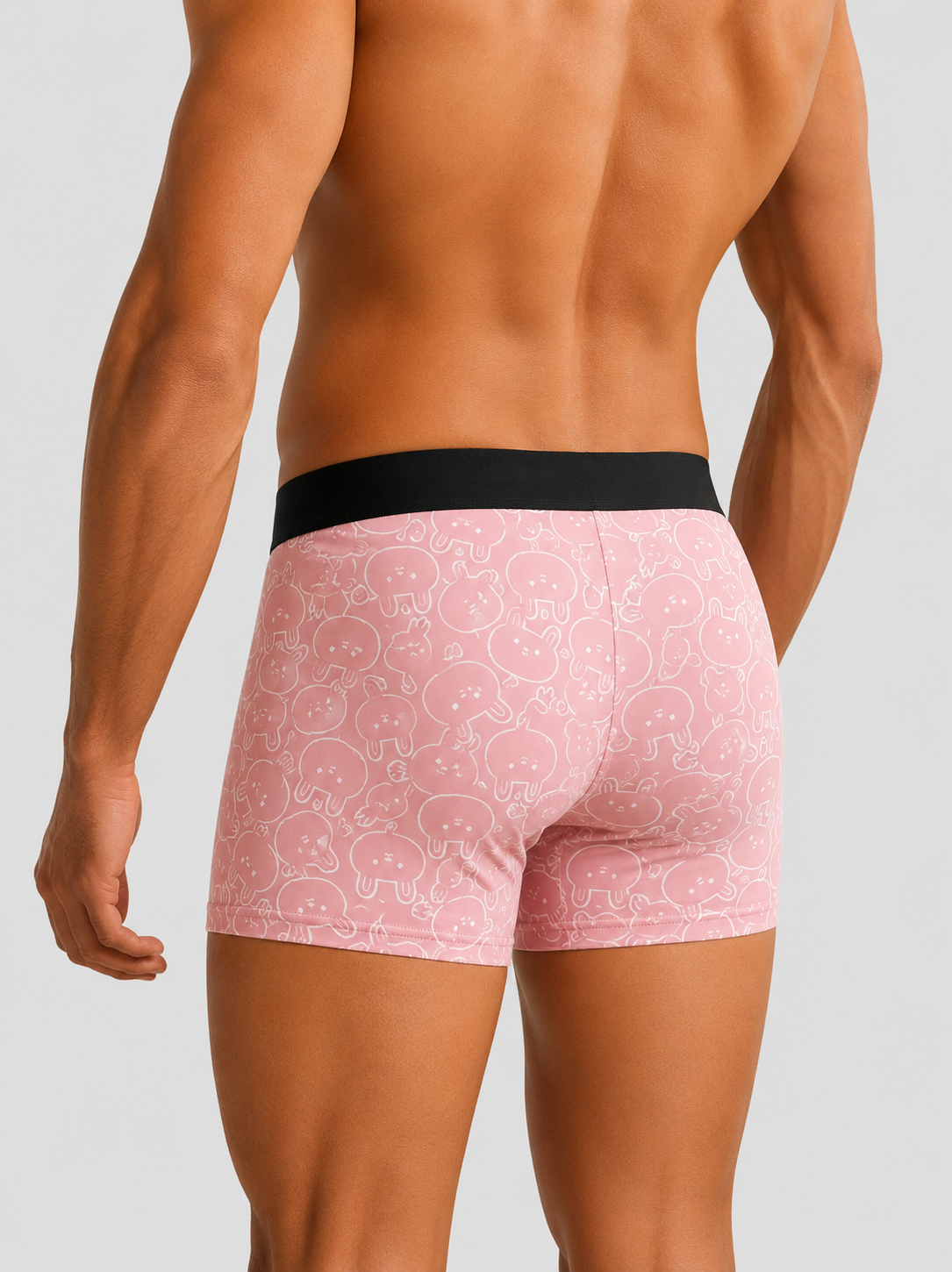 Premium Men's Printed Boxer Briefs – Pack of 3 | Ultra-Soft Stretch Trunks | Trendy Everyday Comfort Underwear