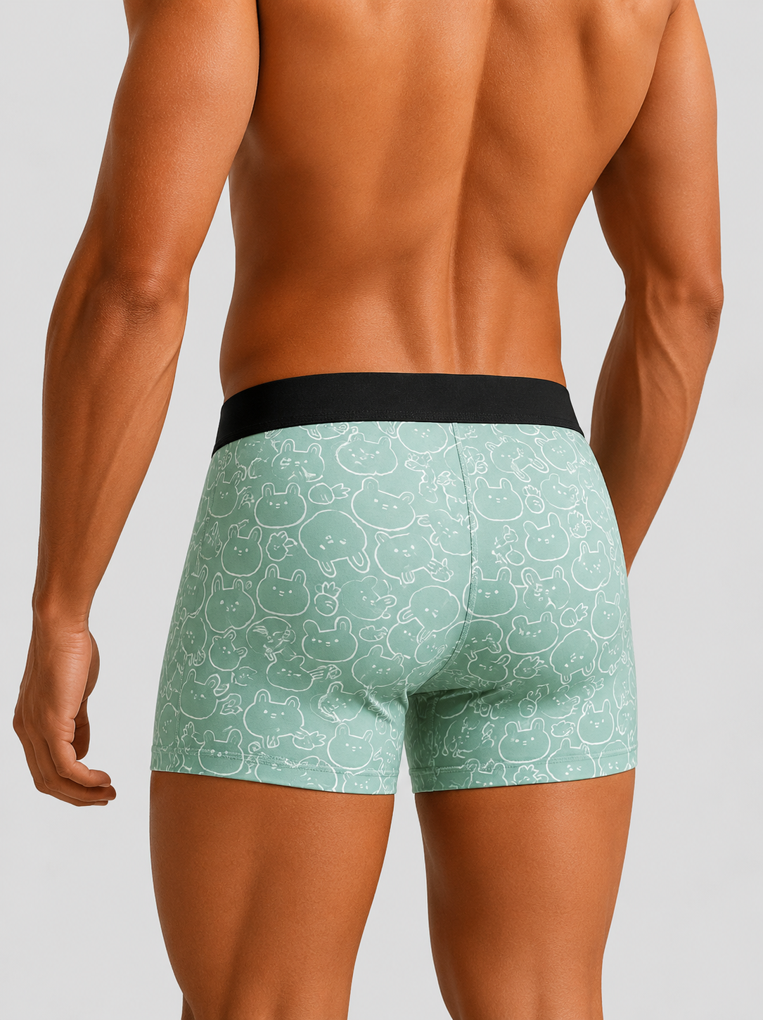 Premium Men's Printed Boxer Briefs – Pack of 3 | Ultra-Soft Stretch Trunks | Trendy Everyday Comfort Underwear