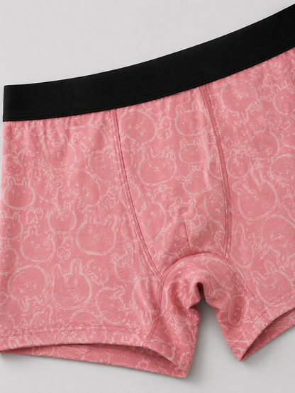 Premium Men's Printed Boxer Briefs – Pack of 3 | Ultra-Soft Stretch Trunks | Trendy Everyday Comfort Underwear