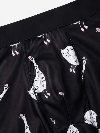 Men’s Fun Printed Boxer Briefs – Pack of 3 | Soft Stretch Trunks | Premium Everyday Underwear for Men