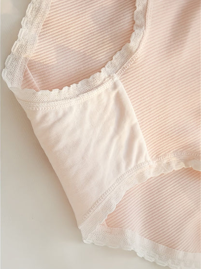 Elegant Women’s Seamless Panties | Ultra-Soft Breathable Stretch Underwear for Everyday Wear(PACK OF 4)