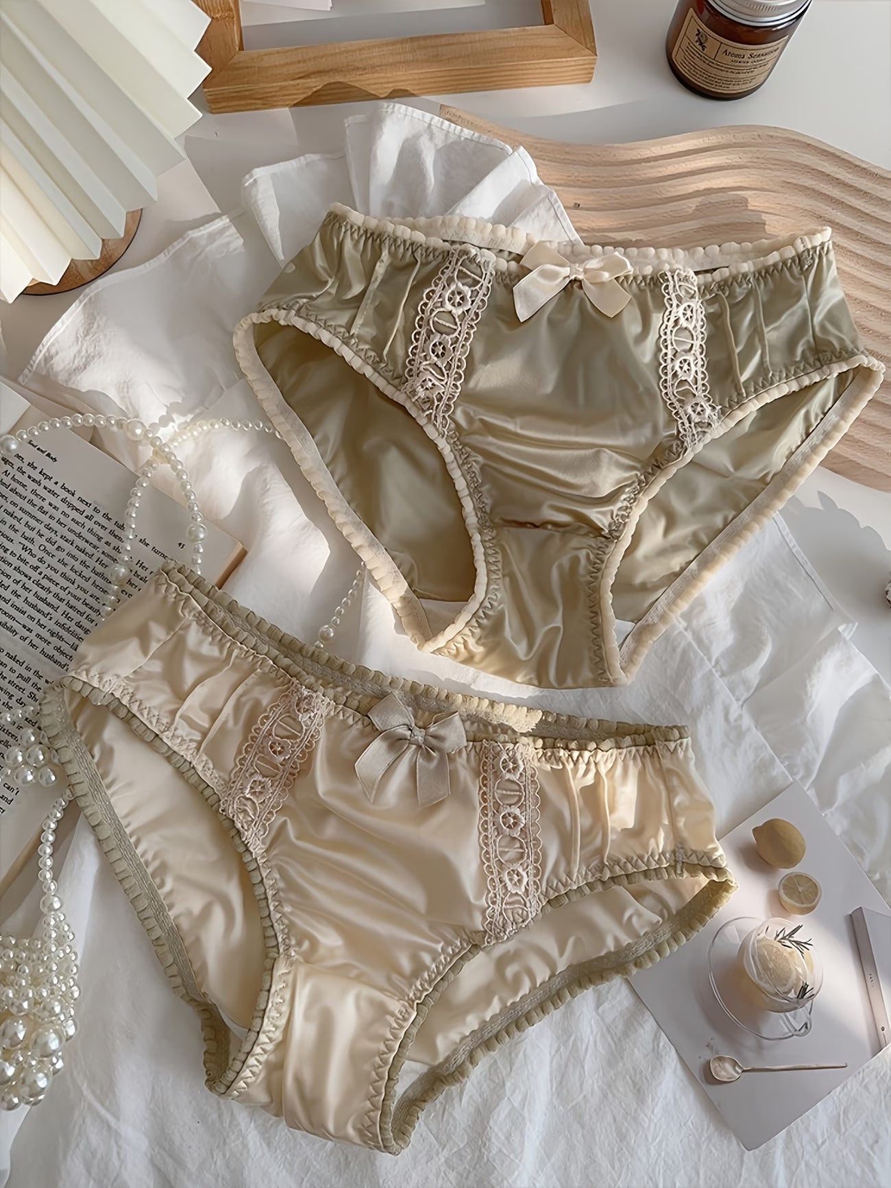 Princess Frill Cotton Panties – Soft Luxe Everyday Comfort (PACK OF 3)