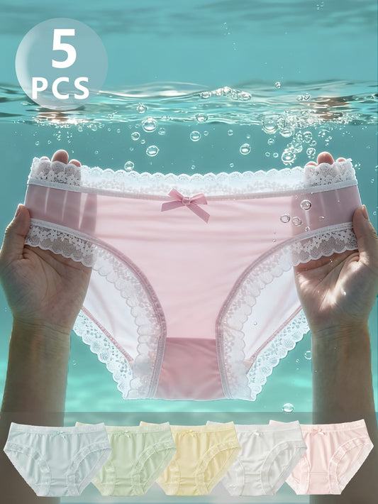Luxury Seamless Women Panties | Ultra-Soft Breathable Stretch Underwear for Everyday Comfort( pack of 5 )