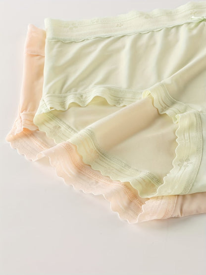 Ultra-Soft Pastel Cotton Panty Set (6 Pcs) – Everyday Comfort, Seamless Feel