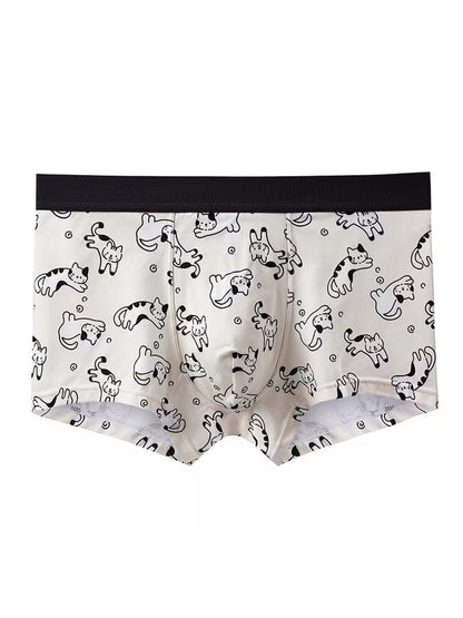 ZENVA Premium Men's Checkerboard Boxer Briefs – White & Black | Ultra Soft, Breathable & 4-Way Stretch (PACK OF 3)