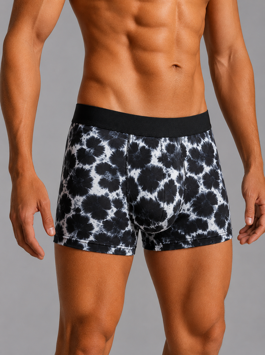 Men’s Animal Print Boxer Briefs – Pack of 3 | Soft Stretch Trunks | Premium Sports & Everyday Underwear for Men