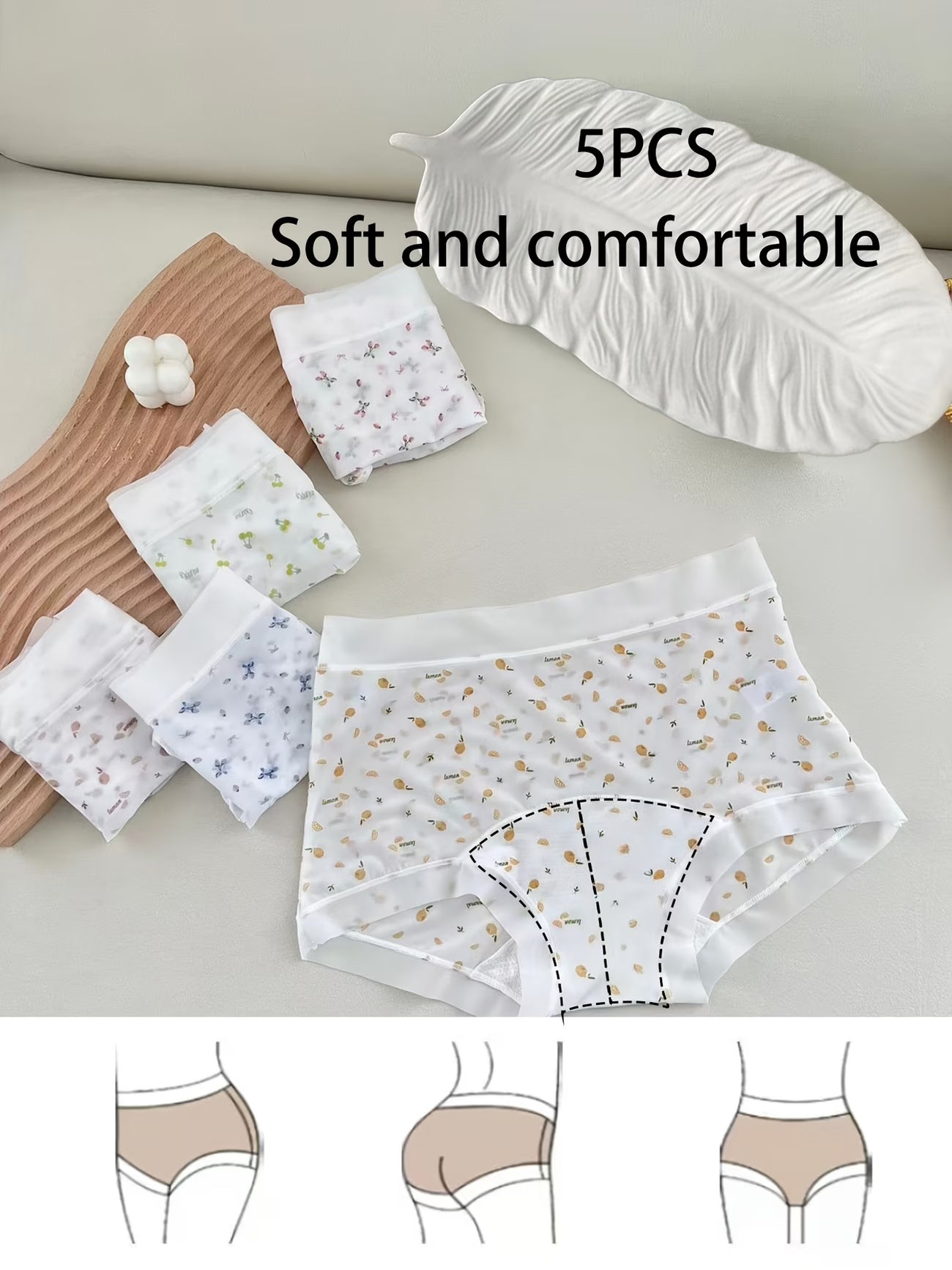 Women’s Premium Seamless Lace Bikini Panty | Soft Stretchable Low Waist Brief | Breathable Comfortable Everyday Lingerie for Women(PACK OF 5)