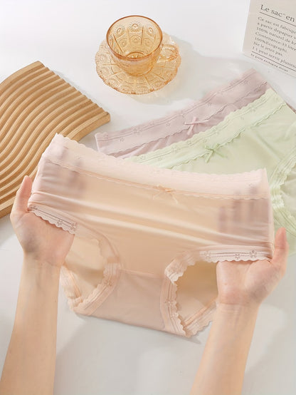 Ultra-Soft Pastel Cotton Panty Set (6 Pcs) – Everyday Comfort, Seamless Feel