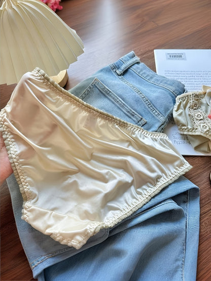 Princess Frill Cotton Panties – Soft Luxe Everyday Comfort (PACK OF 3)