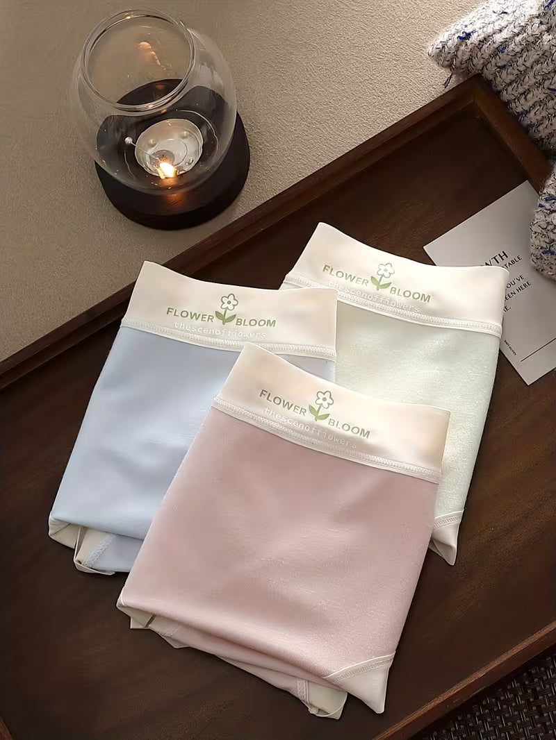 Women’s Soft Stretch Mid-Waist Panties – Pack of 5 | Pastel Comfort Briefs | Smooth Waistband Everyday Underwear