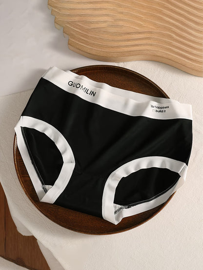 Luxury Seamless Women’s Underwear | Soft Breathable Stretch Mid-Waist Panties for Daily Comfort(PACK OF 3)