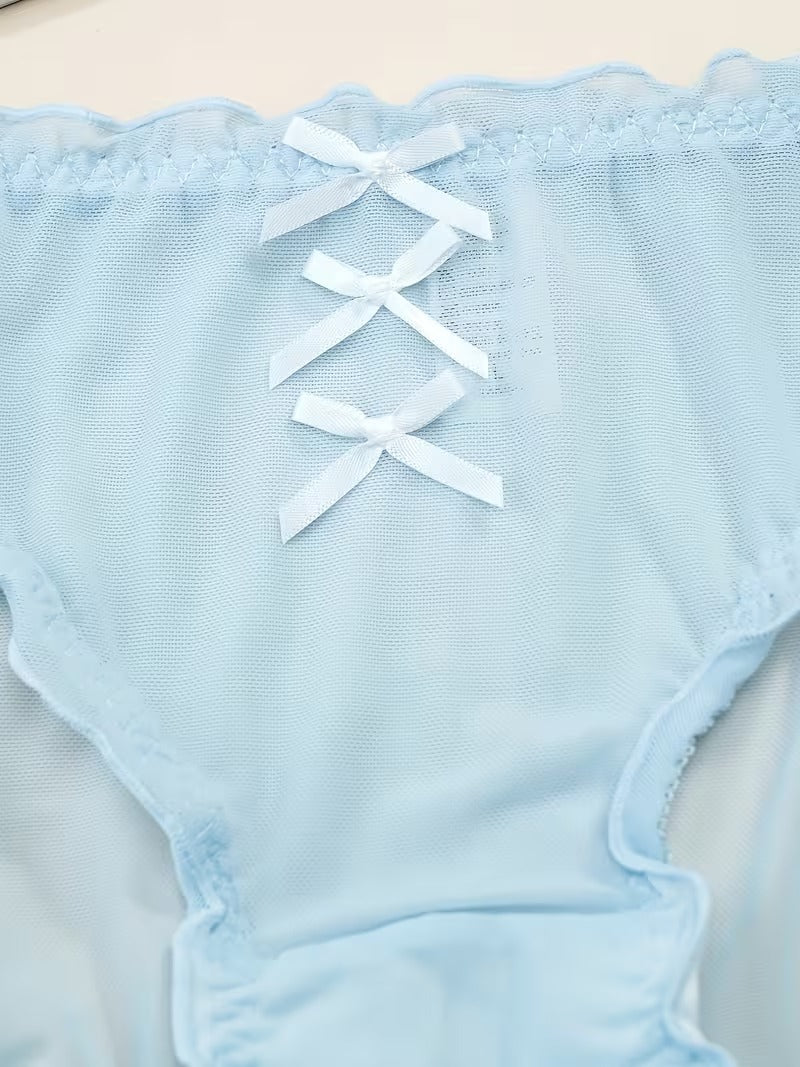 Soft Mesh Lace Panty – Ultra-Light Breathable Everyday Comfort (PACK OF 3)