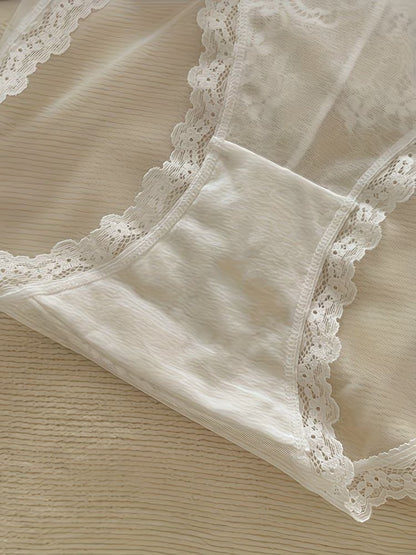 SheerLuxe Lace Panties – Ultra Breathable | Feather-Soft Mesh | Elegant Stretch Fit (PACK OF 3)