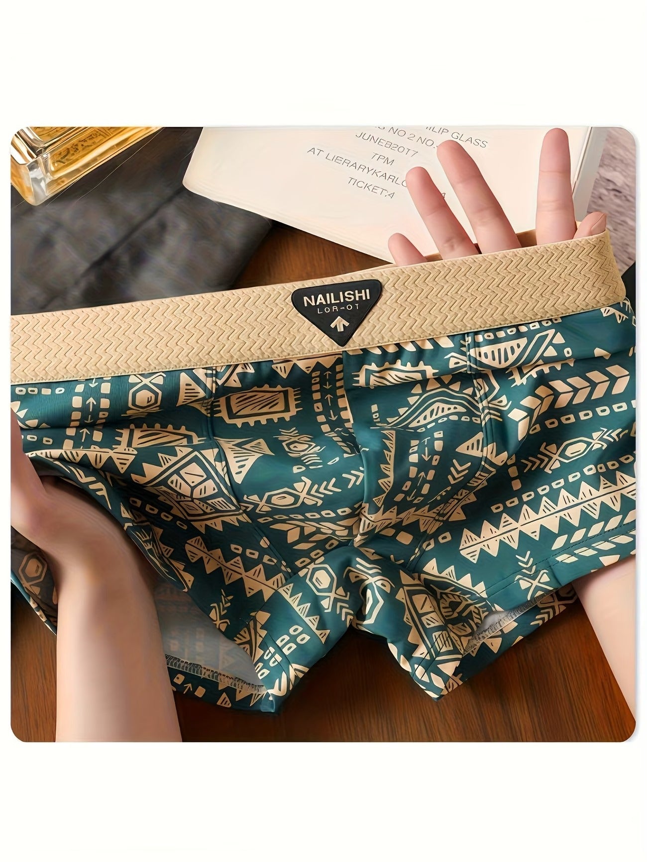 Cotton Tribal Boxer Briefs – Ultra Soft Breathable Comfort | Premium (3PCS Pack)