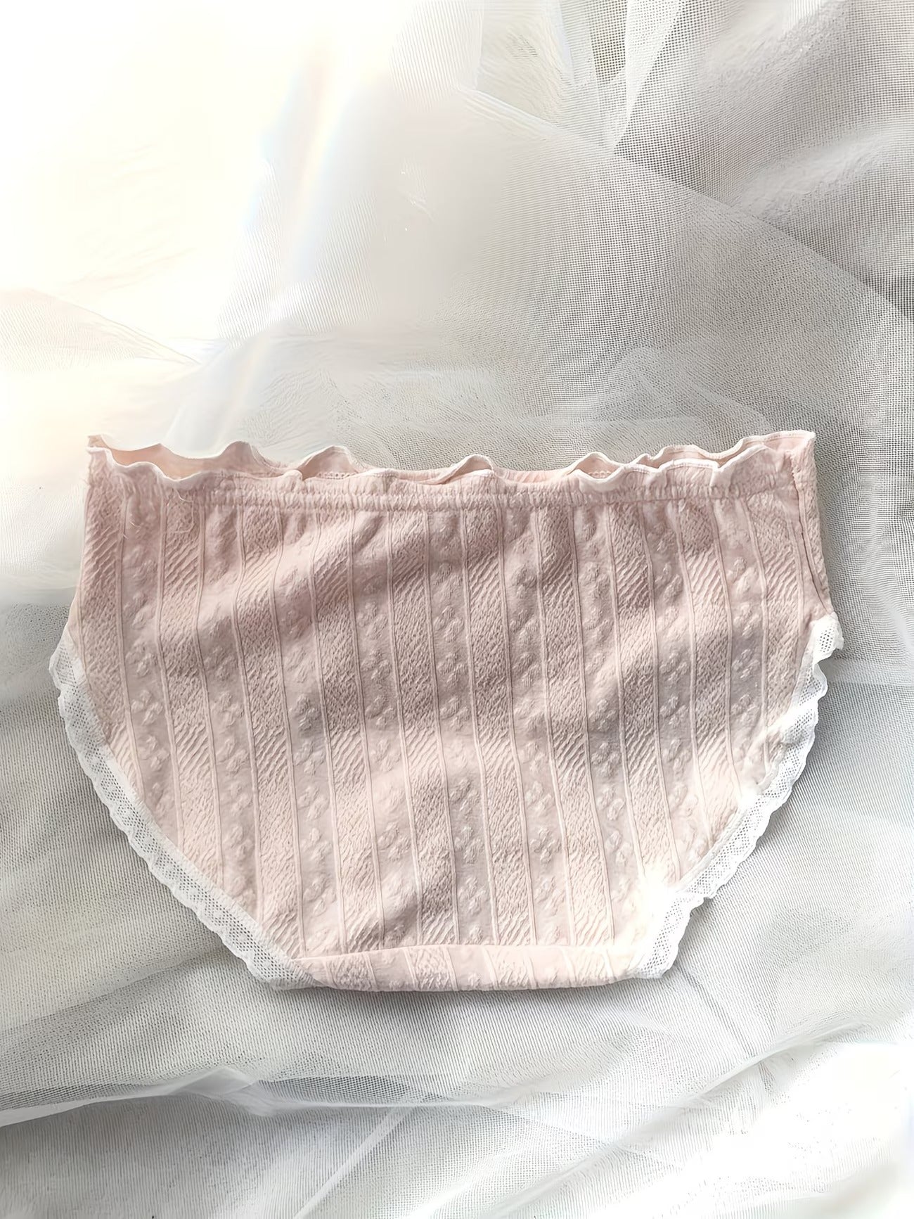 CloudSoft Cotton Comfort Panties – Ultra Breathable | Ribbed Stretch | All-Day Ease (PACK OF 5)