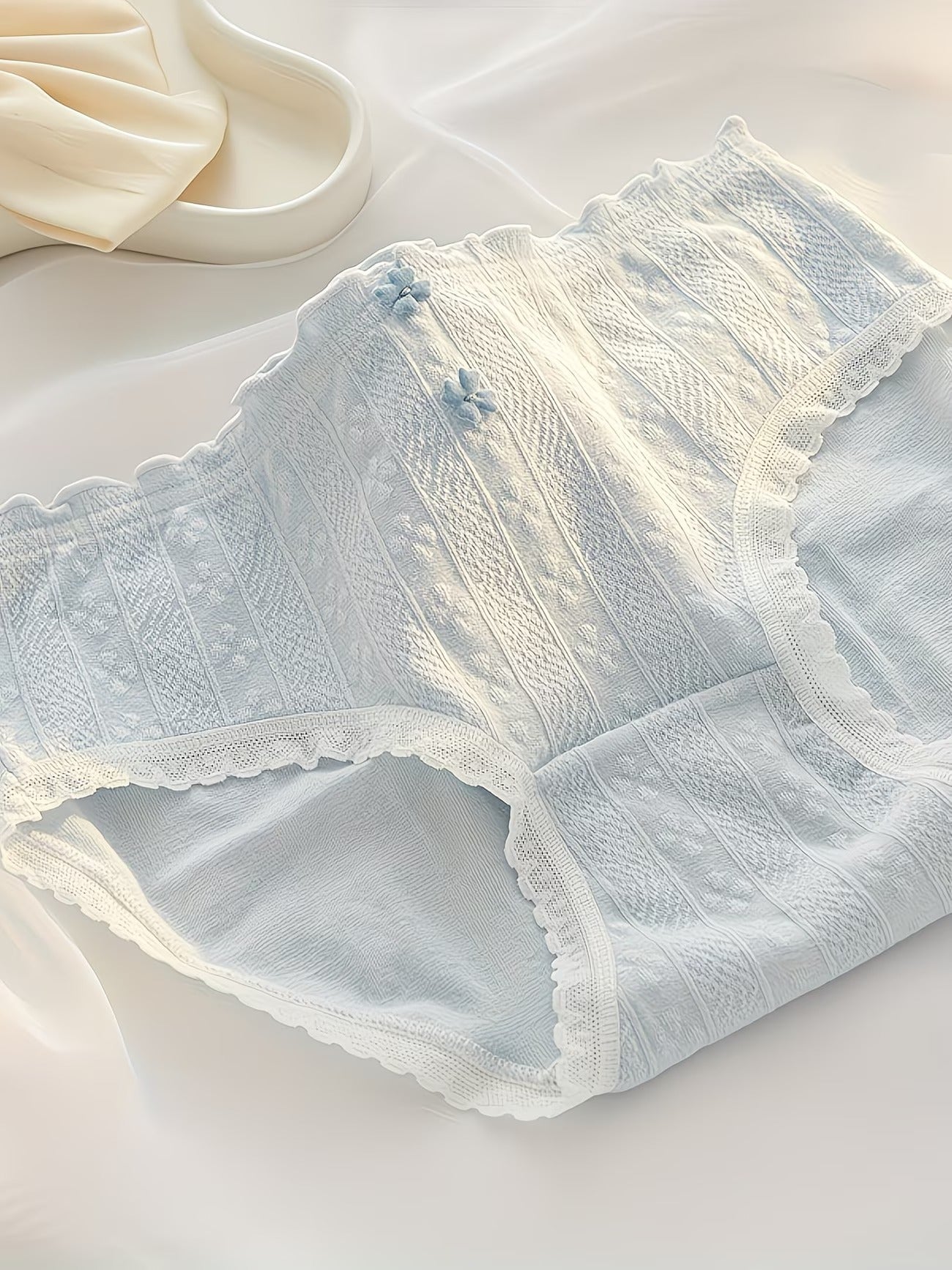 CloudSoft Cotton Comfort Panties – Ultra Breathable | Ribbed Stretch | All-Day Ease (PACK OF 5)