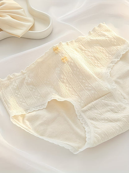 CloudSoft Cotton Comfort Panties – Ultra Breathable | Ribbed Stretch | All-Day Ease (PACK OF 5)