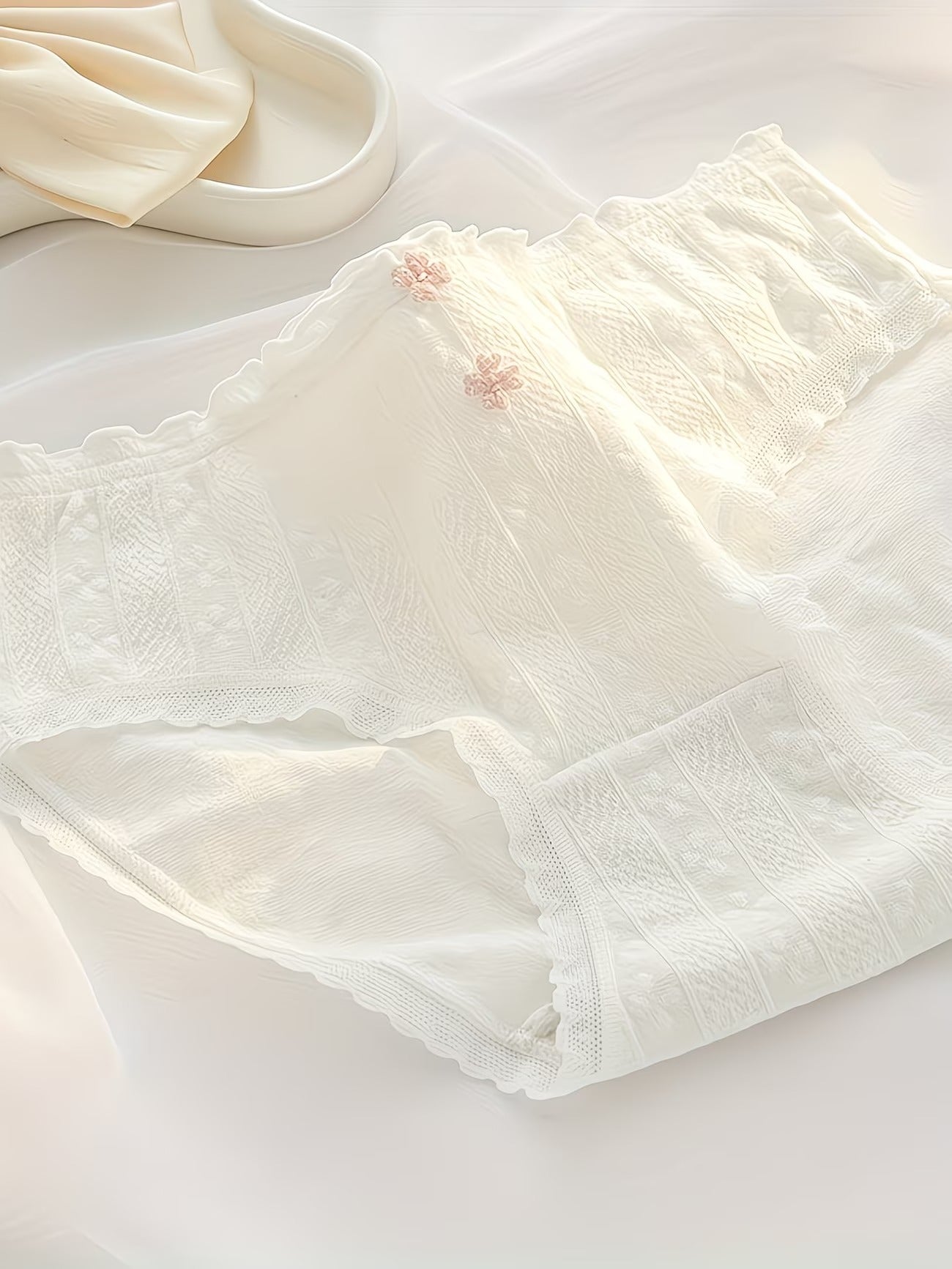 CloudSoft Cotton Comfort Panties – Ultra Breathable | Ribbed Stretch | All-Day Ease (PACK OF 5)