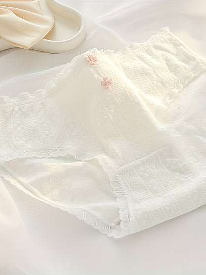 CloudSoft Cotton Comfort Panties – Ultra Breathable | Ribbed Stretch | All-Day Ease (PACK OF 5)