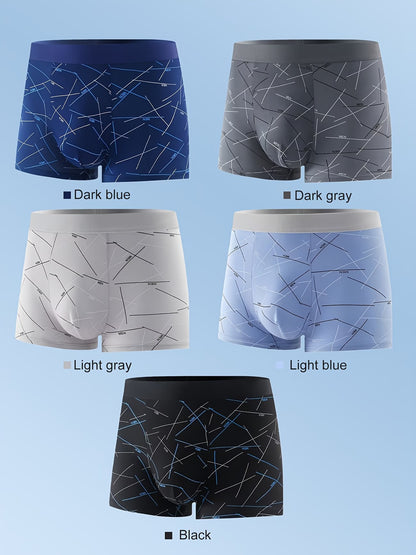 ZENVA™ Ice-Cool Quick-Dry Boxer Briefs – Ultra Stretch Comfort (Pack Of 4)