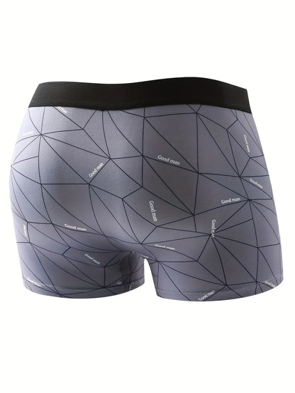 ZENVA™ Ice-Silk Boxer Briefs – Ultra Smooth Breathable Stretch (PACK OF 3)