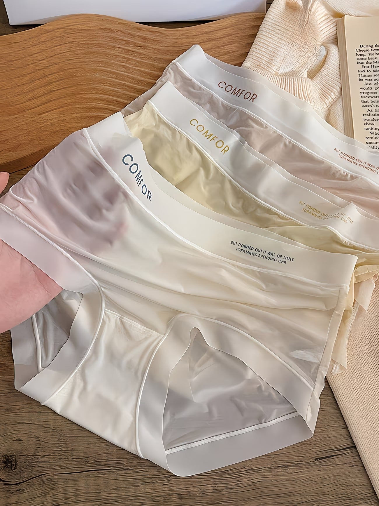 Seamless Ice Silk Panty – Ultra-Soft Invisible Comfort (PACK OF 3)