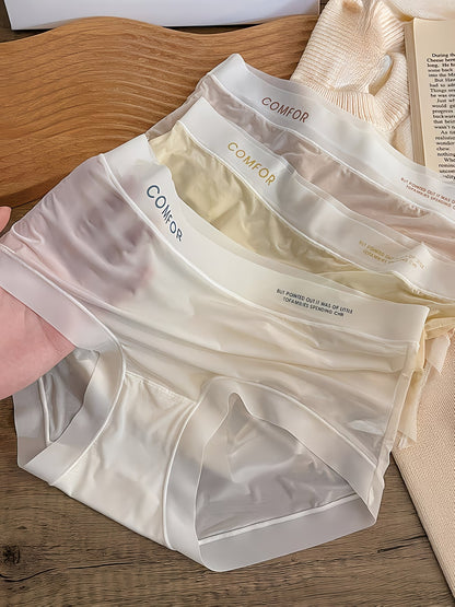 Seamless Ice Silk Panty – Ultra-Soft Invisible Comfort (PACK OF 3)