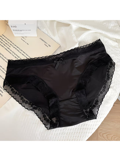 LuxeSilk Lace Everyday Panties – Breathable Comfort | Soft Stretch | Seamless Fit (PACK OF 6)
