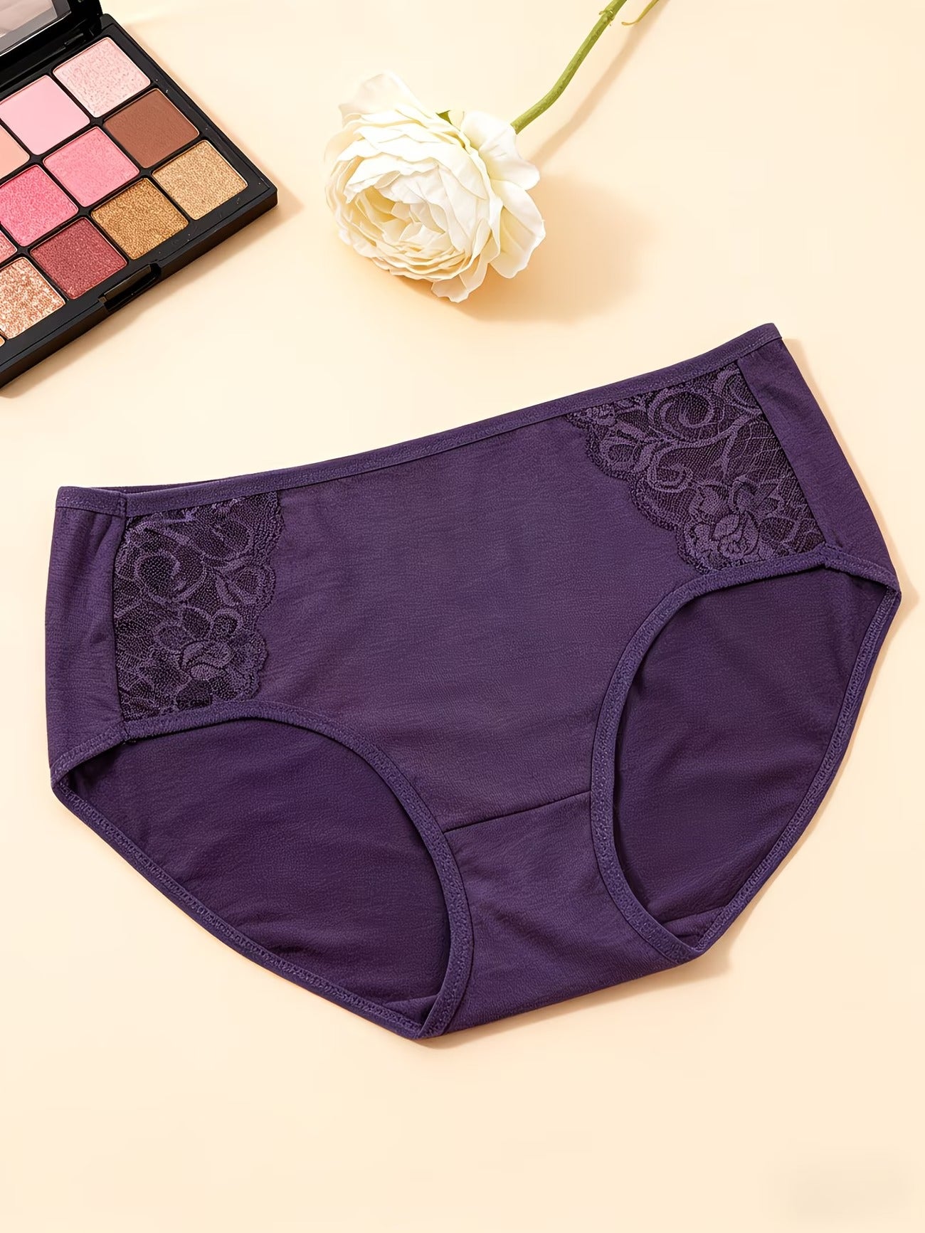 Everyday Luxe Lace Cotton Panty (Pack of 6) – Soft, Breathable & Elegant Fit