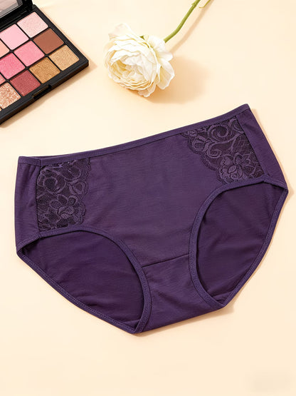 Everyday Luxe Lace Cotton Panty (Pack of 6) – Soft, Breathable & Elegant Fit