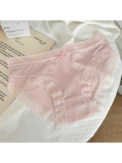 LuxeSilk Lace Everyday Panties – Breathable Comfort | Soft Stretch | Seamless Fit (PACK OF 6)