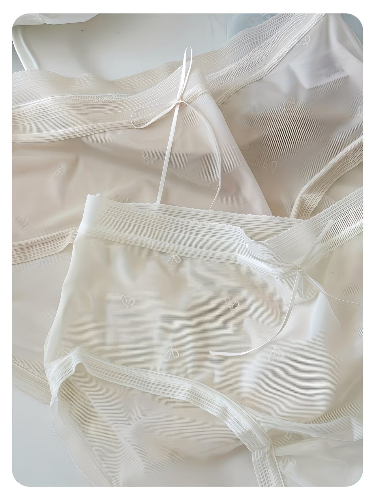 Sheer AirSilk Mesh Panties – Ultra-Breathable, Feather-Light Stretch & Invisible Comfort (5 PCS Pack)