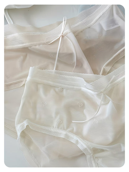 Sheer AirSilk Mesh Panties – Ultra-Breathable, Feather-Light Stretch & Invisible Comfort (5 PCS Pack)