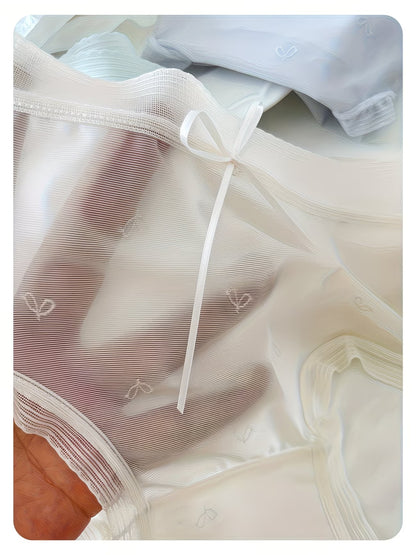 Sheer AirSilk Mesh Panties – Ultra-Breathable, Feather-Light Stretch & Invisible Comfort (5 PCS Pack)