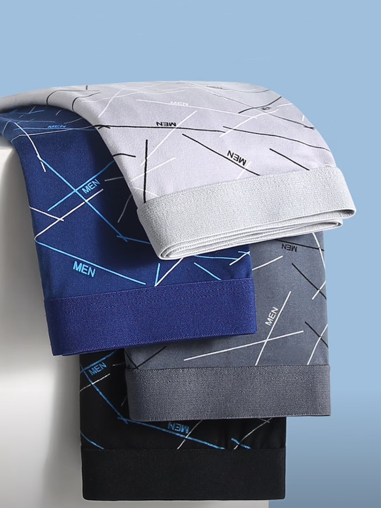 ZENVA™ Ice-Cool Quick-Dry Boxer Briefs – Ultra Stretch Comfort (Pack Of 4)