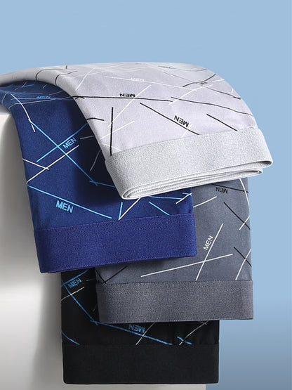 ZENVA™ Ice-Cool Quick-Dry Boxer Briefs – Ultra Stretch Comfort (Pack Of 4)
