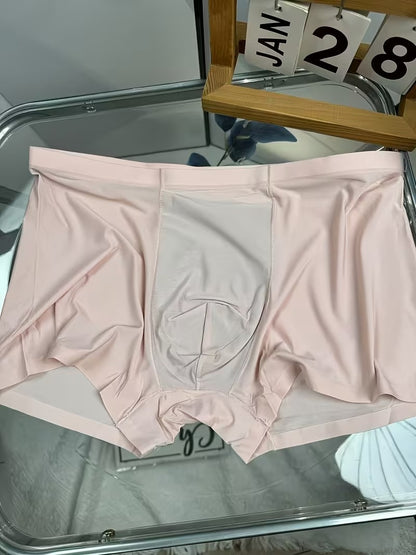 ZENVA™ Ice Silk Innerwear – Lightweight Breathable Boxer Shorts (PACK OF 3)