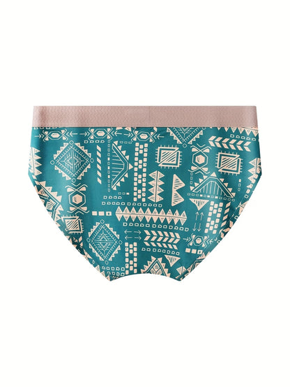 ZENVA AirFlex Breathable Stretch Printed Men’s Briefs – Ultra Soft Everyday Comfort (PACK OF 3)