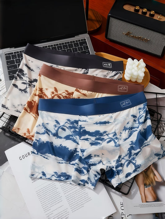 AirFlow Luxe Boxer Briefs – Ultra-Breathable Soft Stretch Premium Comfort Wear (PACK OF 3)