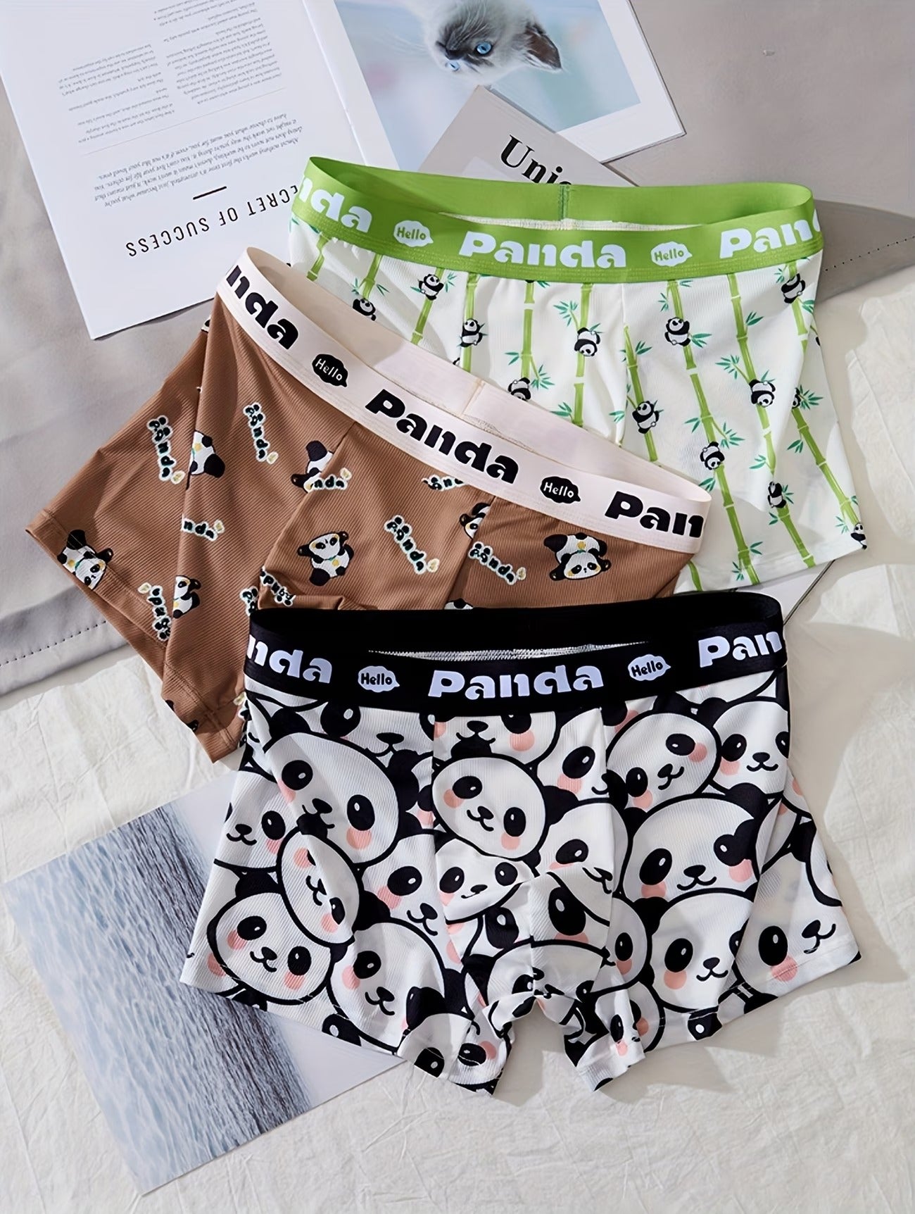 PandaFlex Premium Boxer Briefs – Ultra-Soft Breathable Stretch Comfort (PACK OF 3)