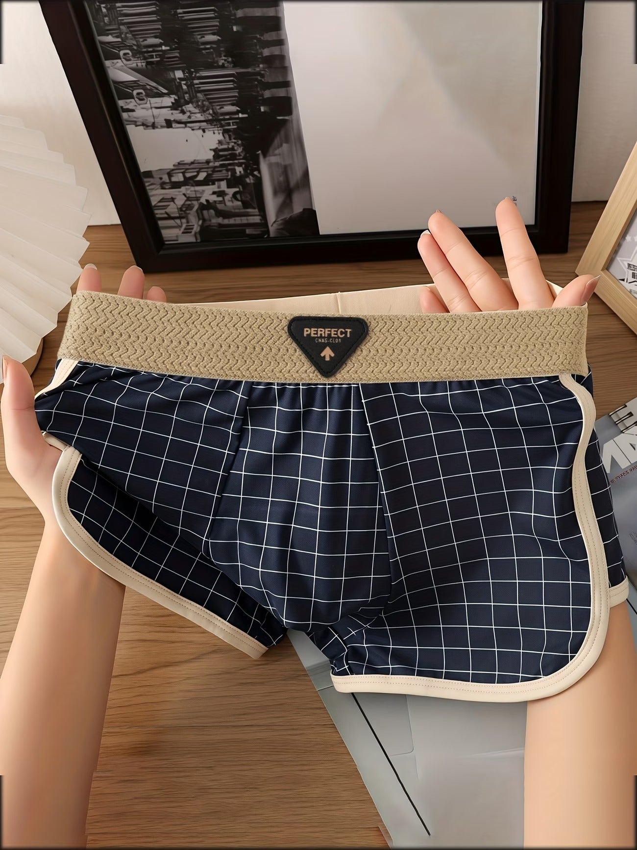 ZENVA GridFlex Boxer Briefs – Ultra Breathable Comfort Stretch | Modern Fit Premium Daily Wear (PACK OF 4)