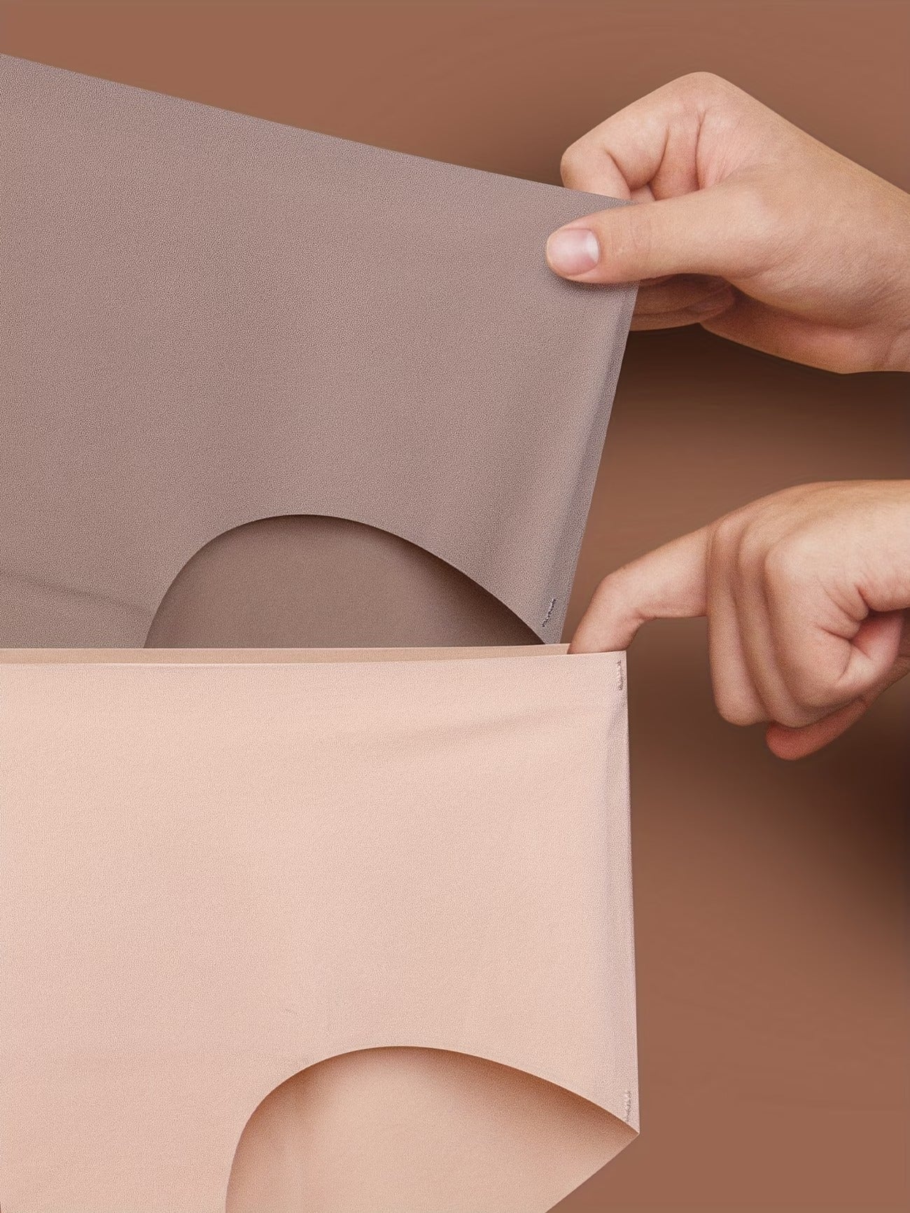 Second-Skin Seamless Panties – Ultra-Soft, Breathable Stretch Comfort | Invisible Daily Wear (6-Pack)