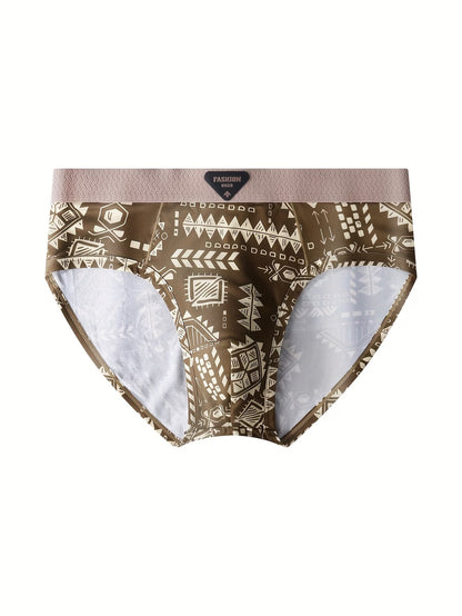 ZENVA AirFlex Breathable Stretch Printed Men’s Briefs – Ultra Soft Everyday Comfort (PACK OF 3)