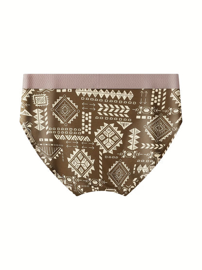 ZENVA AirFlex Breathable Stretch Printed Men’s Briefs – Ultra Soft Everyday Comfort (PACK OF 3)