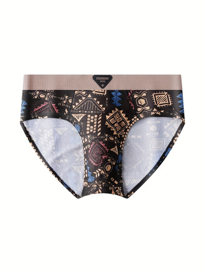 ZENVA AirFlex Breathable Stretch Printed Men’s Briefs – Ultra Soft Everyday Comfort (PACK OF 3)