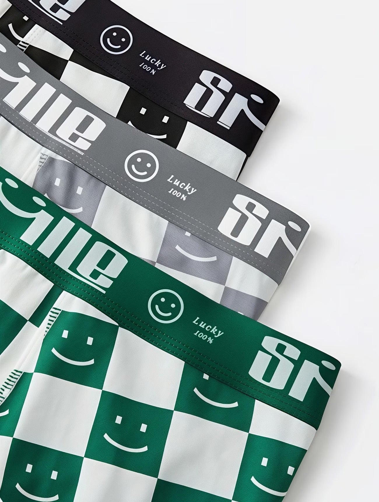 SmileFlex Premium Boxer Briefs – Breathable Comfort, 4-Way Stretch & All-Day Fresh Fit (PACK OF 3)