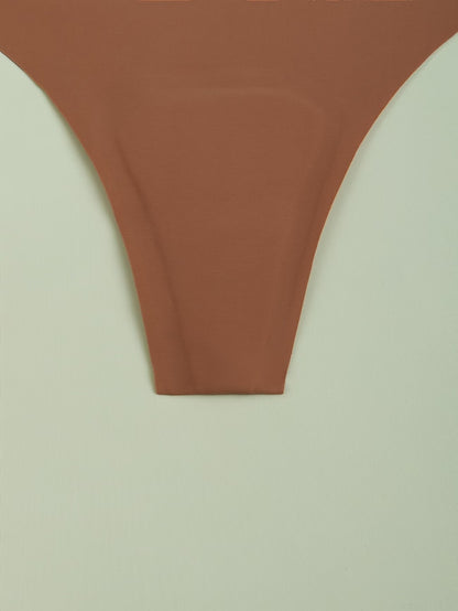 Second-Skin Seamless Thong – Ultra Breathable Stretch | Invisible Comfort Fit | No Show Essential (PACK OF 3)