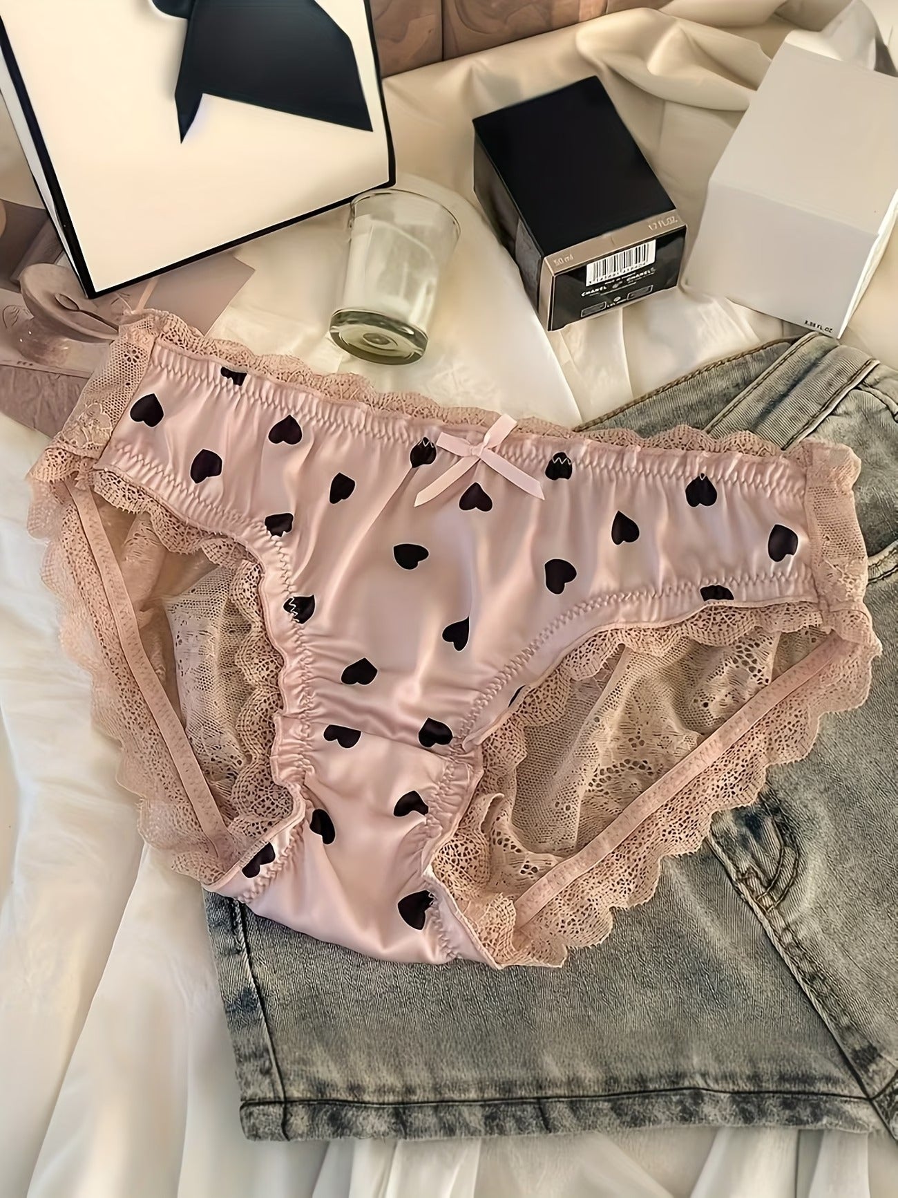 SilkLace Air Panties – Breathable Stretch Comfort with Semi-Sheer Elegance (PACK OF 3)